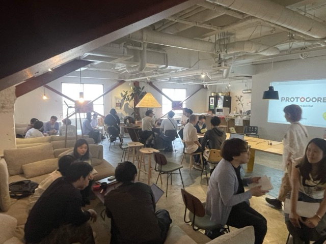PROTOCORE LOUNGEのセミナー会場